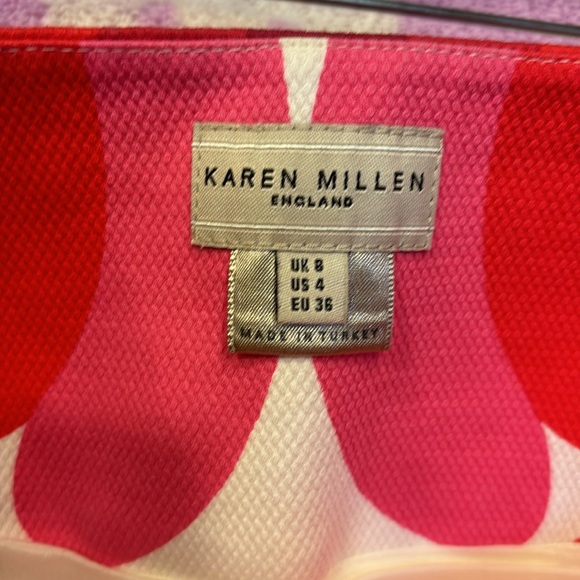 In Brand new condition Karen Millen England 🏴 mod skirt w belt - Picture 3 of 6